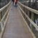 У парку «Сопільче» проводиться ремонт підвісного мосту