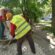 Защебнення глибоких ям на прибудинкових територіях проводять працівники ПП “Наш дім”