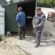 Працівники ДП “Люкс Житло” ПП “Люкс” відремонтували двері контейнерного майданчика